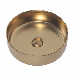 Раковина накладная ABBER Bequem AC2108MMG золото матовое