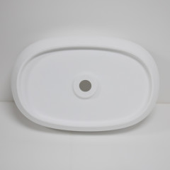 Раковина накладная ABBER Stein AS2632 белая матовая
