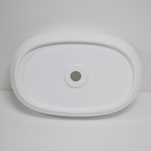 Раковина накладная ABBER Stein AS2632 белая матовая