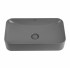 Раковина накладная ABBER Rechteck AC2204MG серая матовая