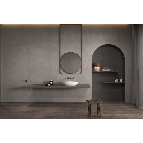 Раковина накладная ABBER Stein AS2635 белая матовая