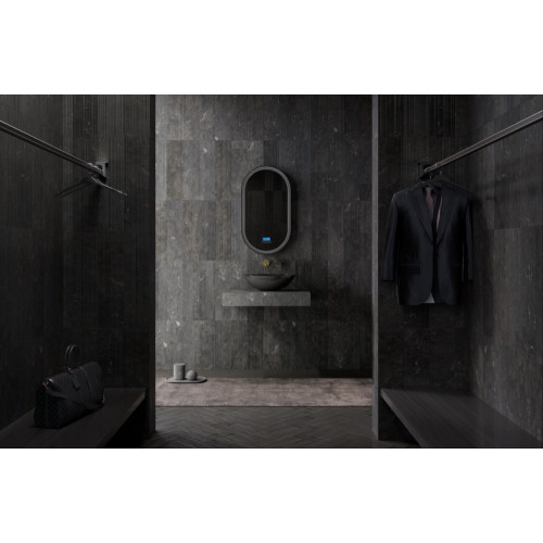 Раковина накладная карбоновая ABBER Karbon AK2042 черная