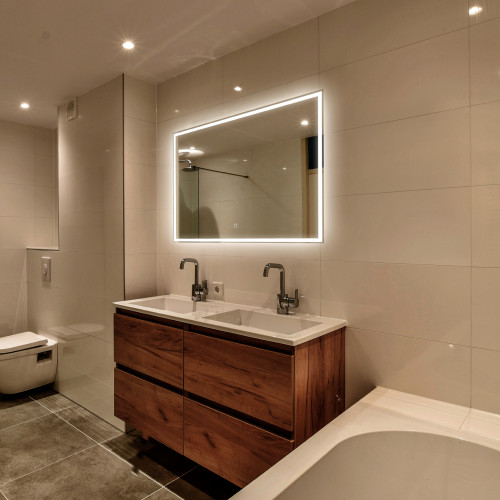 Зеркало ABBER See AG6108SL-0.8 с подсветкой, сенсорный выключатель, диммер