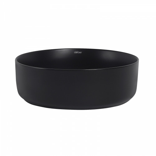 Раковина накладная ABBER Bequem AC2108MB черная матовая