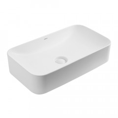 Раковина накладная ABBER Rechteck AC2204MW белая матовая