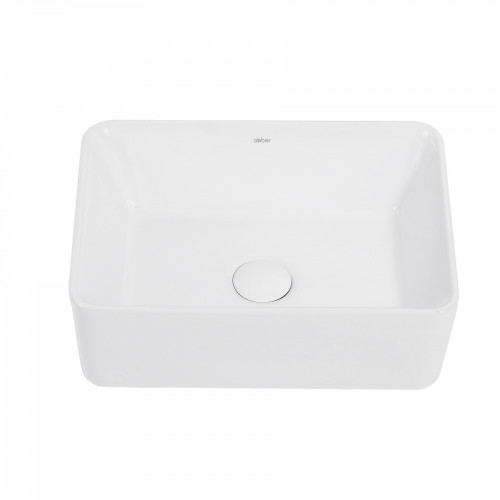 Раковина накладная ABBER Rechteck AC2213 белая