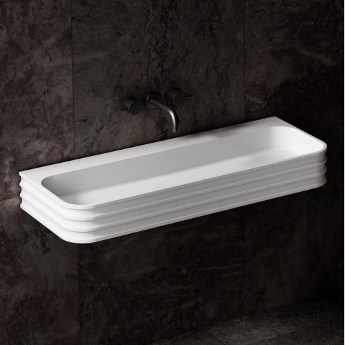 Раковина подвесная ABBER Stein AS2651-1.0 белая матовая