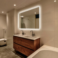 Зеркало ABBER See AG6108SXL-1.0 с подсветкой, сенсорный выключатель, диммер