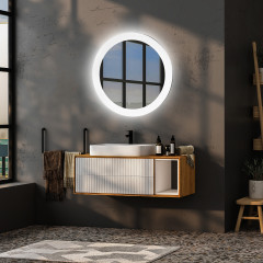 Зеркало ABBER Mond AG6202SL-0.77 с подсветкой, сенсорный выключатель, диммер