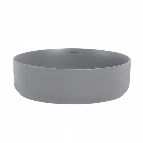 Раковина накладная ABBER Bequem AC2109MG серая матовая