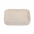 Раковина накладная ABBER Rechteck AC2202MBE светло-бежевая матовая