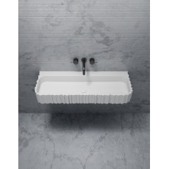 Раковина подвесная ABBER Stein AS2652-1.0 белая матовая