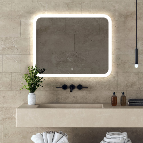 Зеркало ABBER See AG6109SL-1.0 с подсветкой, сенсорный выключатель, диммер