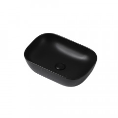 Раковина накладная ABBER Rechteck AC2200MB черная матовая