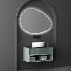 Зеркало ABBER Kontur AG6301SCL-1.2 с подсветкой, бесконтактный выключатель, диммер