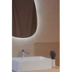 Зеркало ABBER Teil AG6501S с подсветкой, бесконтактный выключатель, диммер