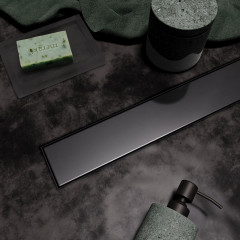 Душевой лоток Veconi Stesso Graphite 500