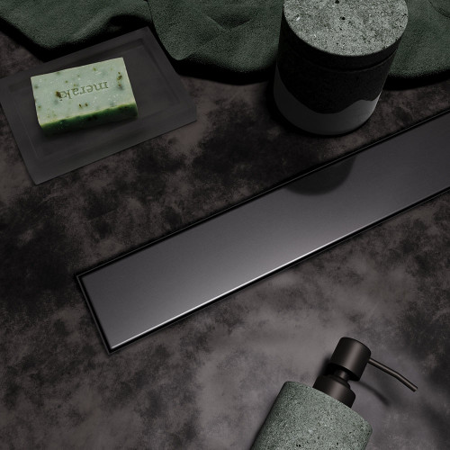 Душевой лоток Veconi Stesso Graphite 500