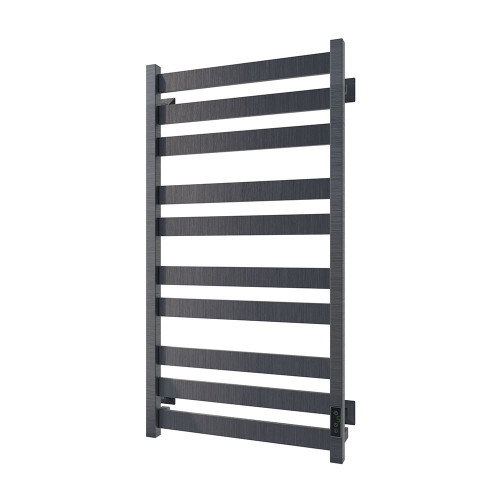 Полотенцесушитель электрический Piatto, 50/100, графит брашинг