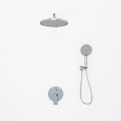 Встраиваемая душевая система LICATA, Хром глянец