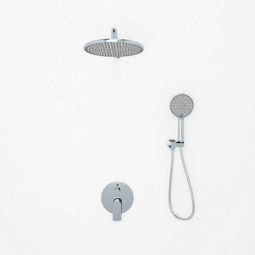 Встраиваемая душевая система LICATA, Хром глянец