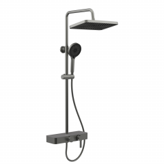 Душевая стойка FOSSA, графит брашинг