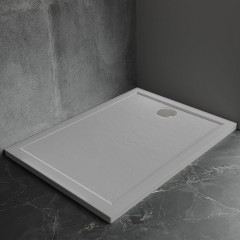 Душевой поддон Veconi Pietra G, 1000x800x30, искусственный камень, серый