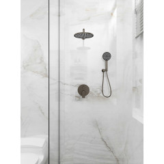 Встраиваемая душевая система LICATA, Графит брашинг