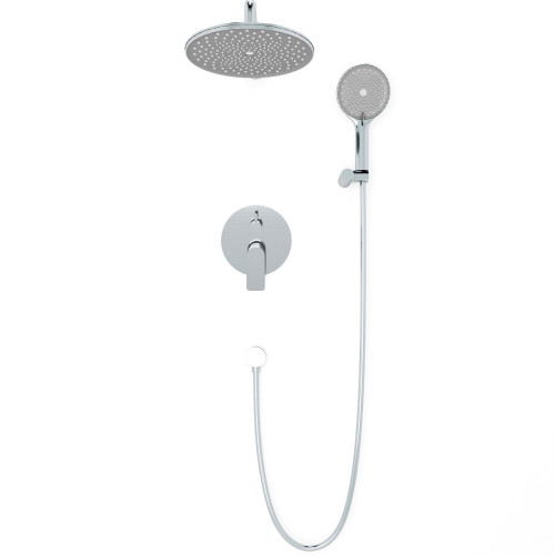 Встраиваемая душевая система TEORA, Хром глянец