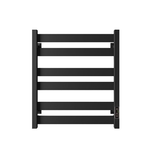 Полотенцесушитель электрический Piatto, 50/80, черный