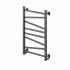 Полотенцесушитель электрический Barro-C, 50/80, черный