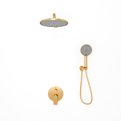 Встраиваемая душевая система LICATA, Золото брашинг