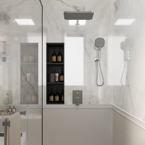 Встраиваемая душевая система AVELLA, Хром глянец