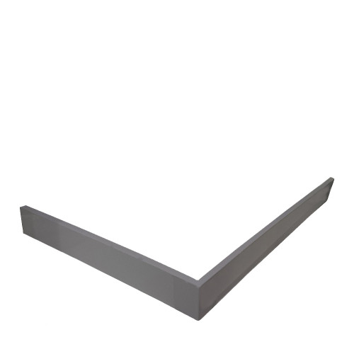 Экран для душевого поддона Veconi Pietra PS G, 1000x900x30, гелькоут и стекловолокно, серый