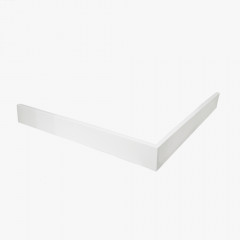 Экран для душевого поддона Veconi Pietra PS W, 900x900x30, гелькоут и стекловолокно, белый