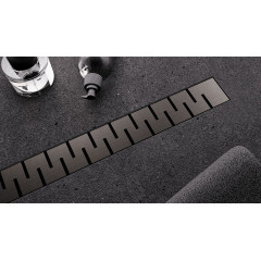 Душевой лоток Veconi Stesso Line Graphite 700