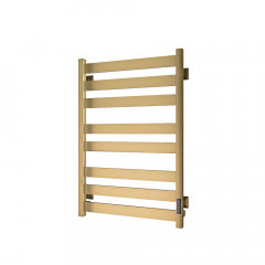 Полотенцесушитель электрический Piatto, 50/80, золото матовое