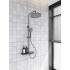 Душевая стойка ENNA, графит брашинг