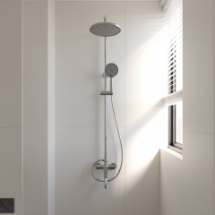 Душевая стойка TURI, хром глянец