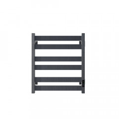 Полотенцесушитель электрический Piatto, 50/80, графит брашинг