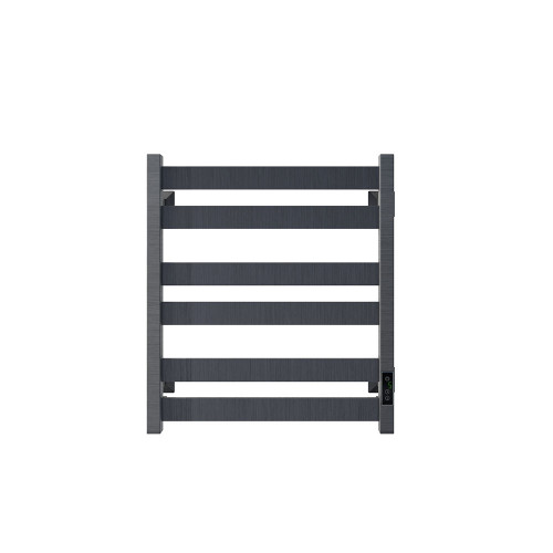 Полотенцесушитель электрический Piatto, 50/80, графит брашинг