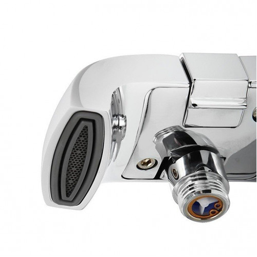 KLUDI JOOP! 55443H775 - Смеситель для ванны (хром - хрусталь зеленый)