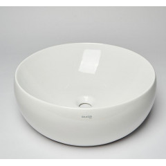 Galassia Dream 7333 Накладная раковина Ø 480 мм (белый глянцевый)