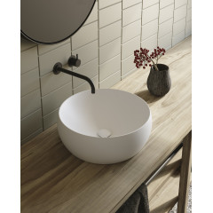 Galassia Dream 7333 Накладная раковина Ø 480 мм (белый глянцевый)