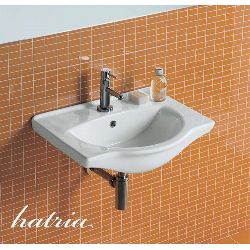 HATRIA Sophie Y0HG01 - Раковина для ванной комнаты 56*45 см | универсальный монтаж