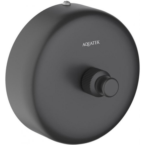 AQ4994MB веревка для белья 2,5 м в комплекте с держателем, матовый черный