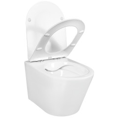 SET AQUATEK ВЕГА-1905-013 (рама AQUATEK Standard INS-0000012 с клавишей KDI-0000013 и крепежом KKI-0000002+унитаз ВЕГА AQ1905-00 с тонким сиденьем sc