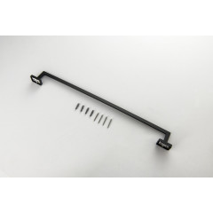 AQ4314MB ЛИБРА полотенцедержатель 600 мм, матовый черный