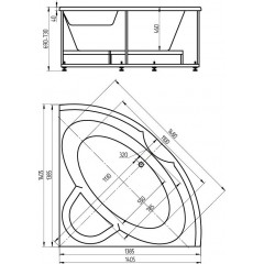 Поларис-1 пустая с фр.экр. (вклеенный каркас)