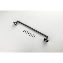 AQ4320MB ЛИБРА полотенцедержатель 450 мм, матовый черный